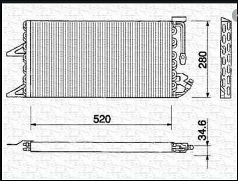 Condensatore radiatore aria - condensatore,
